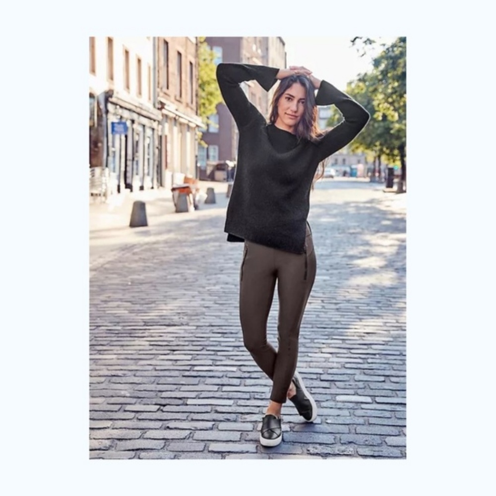 NWT Athleta Stellar Tights in Espresso XXS
